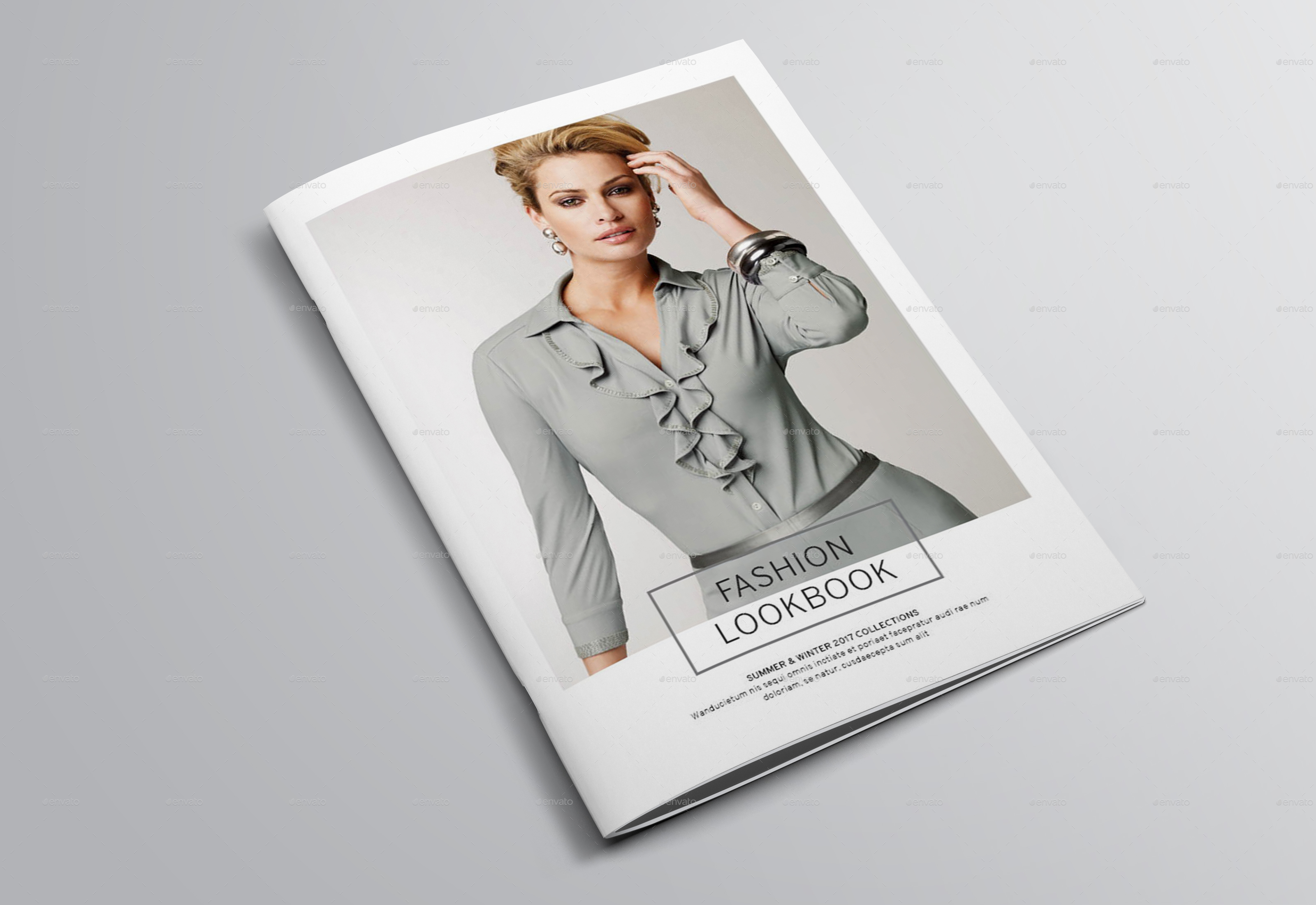 Fashion Lookbook Template by bookrak GraphicRiver